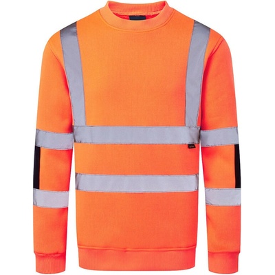 Portwest Polokošile B313 reflexní dlouhý rukáv Oranžová 2XL