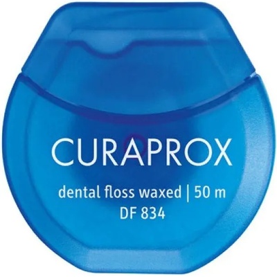 КЮРАПРОКС df834 КОНЦИ ЗА ЗЪБИ 50 М. / curaprox df 834 dental floss waxed 50m