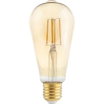 Image 1 of OPTONICA Led КРУШКА st64 4w 400lm 2500k ac220-240v e27 ЗЛАТИСТ ЕФЕКТ (1795)