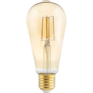 OPTONICA Led КРУШКА st64 4w 400lm 2500k ac220-240v e27 ЗЛАТИСТ ЕФЕКТ (1795)