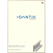 DANTIK rám na obraz 50 x 70 Dýha slonová kost
