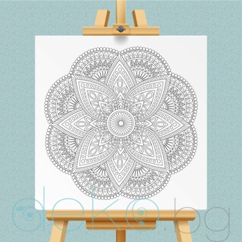 Image 1 of Нарисувай сам! Мандала (col017)