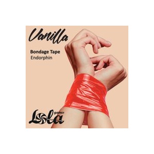 LOLA GAMES Бондажна лента Vanilla Oxytocin - Red (P25518)