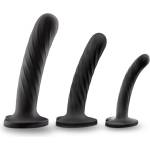 Blush Novelties Temptasia Twist Kit Set of Three комплект анални разширители black
