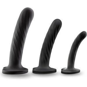 Blush Novelties Temptasia Twist Kit Set of Three комплект анални разширители black
