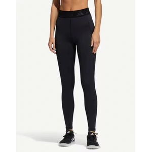Adidas TechFit 3 Bar Logo Training Leggings Black