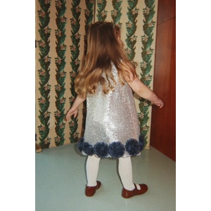 Konges Sløjd рокля TINDRA ROSE DRESS GRS (KS106621.9BY2)