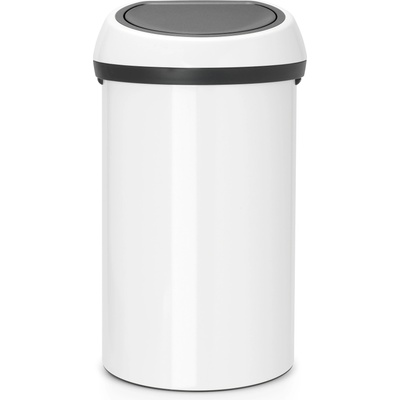 Brabantia Кош за смет Brabantia Touch Bin 60L, White (647246)