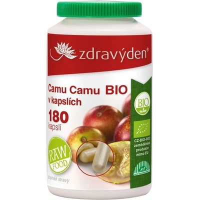 Zdravý den Camu Camu BIO 180 kapsúl