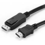 Roline Кабел Roline 11.99. 5784, от DisplayPort(м) към HDMI, 10m, черен