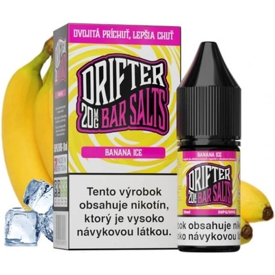 Juice Sauz Drifter Bar Salts Banana Ice 10 ml 20 mg