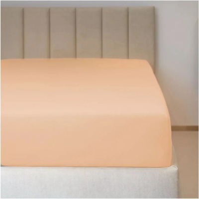 Polášek Jersey prostěradlo meruňkové lycra 90x200x15-18