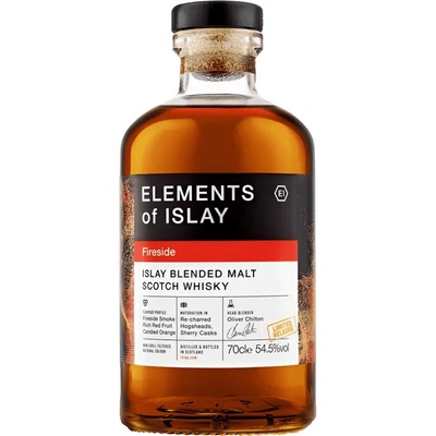 Elements of Islay Fireside 54,5% 0,7 l (čistá fľaša)
