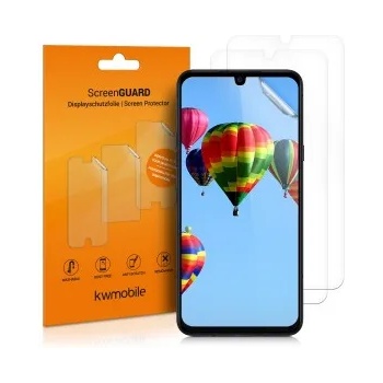 Image 1 of kwmobile 3x Защитно фолио за дисплей за LG G8X ThinQ - прозрачен