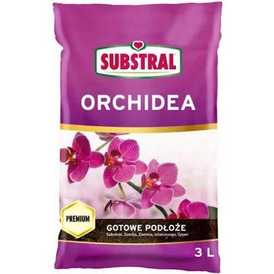 Substral Substrát pre orchidey zem orchidea 3 L