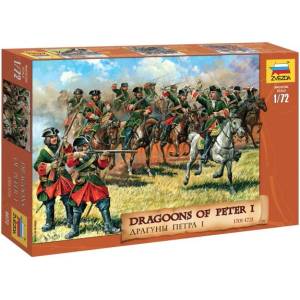 Zvezda Wargames (AoB) фигурки 8072 - Драгуни на Петър Велики (1: 72) (32-8072)