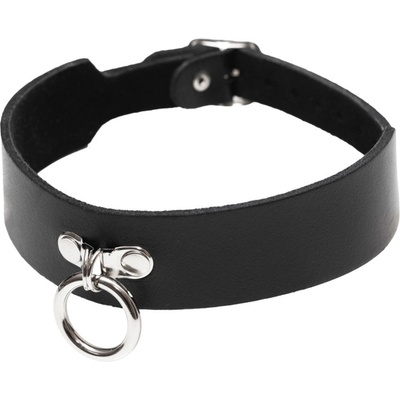 Black & metal Нашийник Circle - BWZ-693