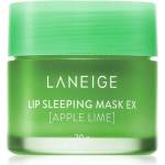 LANEIGE Lip Sleeping Mask нощна регенерираща маска за устни цвят Apple Lime 20 гр