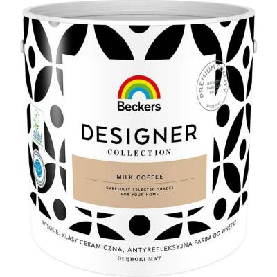 Beckers Keramická barva na stěny Designer Collection 2,5 l Milk Coffee