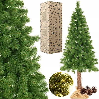 Springos Umelý vianočný stromček na kmeni 220 cm borovica S-CT0115