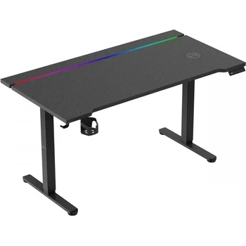 Image 1 of Huzaro Геймърско електрическо регулируемо бюро Huzaro Hero 8.7 RGB, 140 х 70 см - Черно (Hero 8.7 RGB)