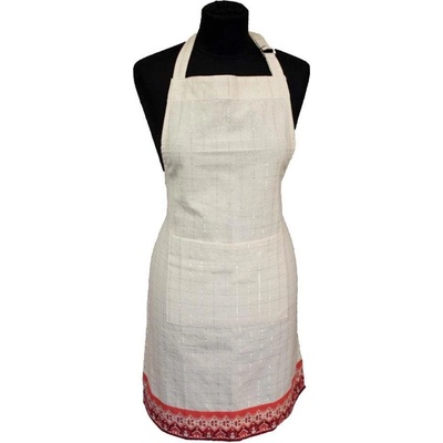 Home Elements Kuchyňská zástěra 60x80 cm Béžový lurex