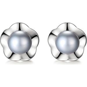 Silenti Jewelry Сребърни обеци "Шанс" - Розов