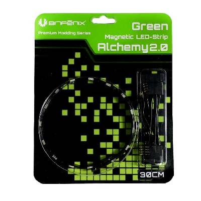 LED лента BitFenix Alchemy 2.0 Magnetic 60cm 30 LED зелена BFA-MAG-60GK30-RP (BFA-MAG-60GK30-RP)