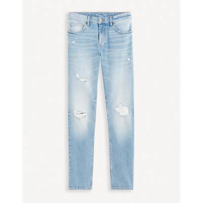 Celio Светлосини мъжки дънки с тясна кройка Celio Fostroy Celio | Sin | МЪЖЕ | XL