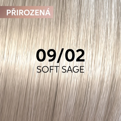 Wella Shinefinity Zero Lift Glaze 09/02 Natural Soft Sage 60 ml