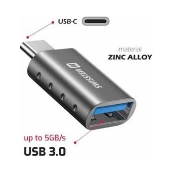 Swissten OTG ADAPTER USB-C(M)/USB-A(F)