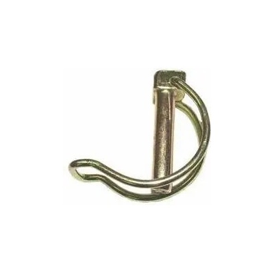 Kolík pojistný trubkový 6x45 mm Zn žlutý