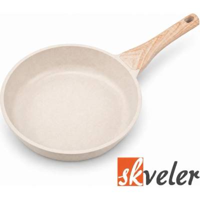 Panvica 28x6cm cream line Skveler