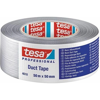 Textilná páska tesa® BASIC Duct Tape, strieborná, 50 mm, L-50 m