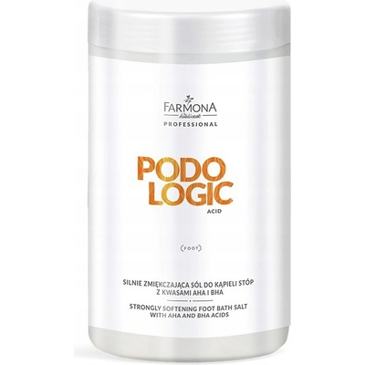 Farmona Podologic Acid zvláčňující sůl do koupele nohou AHA BHA 1400 g