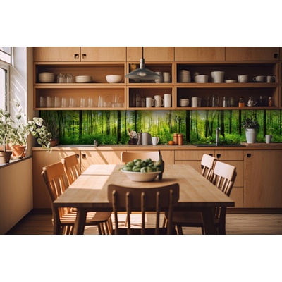 DIMEX ART Фототапет за кухня - буйна гора 420 x 60 см