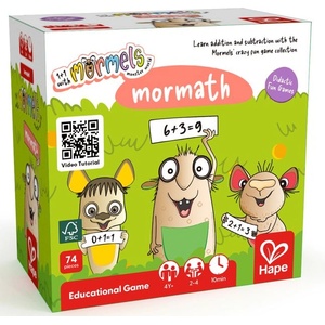 Hape Образователна настолна игра Hape - Mormath (H1659)