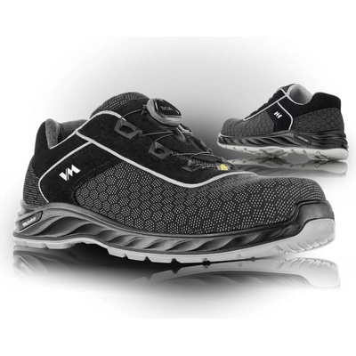 VM Footwear MINNEAPOLIS S3 ESD obuv Čierna-Šedá