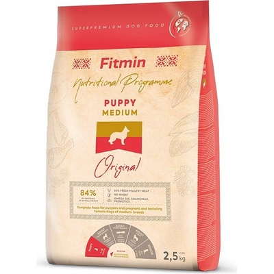 Fitmin dog Original medium puppy 2,5 kg