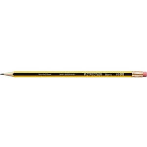 STAEDTLER Графитен молив с гума, HB, шестоъгълен, STAEDTLER "Noris 122" 122-HB (122-HB)