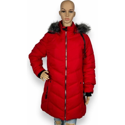 Dámska zimná bunda Batiny 06 Červená