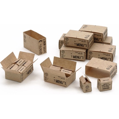 Tamiya U.S. 10 in 1 Cartons WWII 1:35
