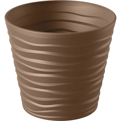 Gardino Květináč BORA 30 cm hnědý
