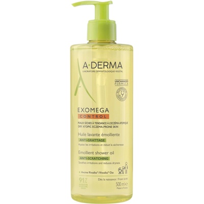 A-Derma Exomega Control zvláčňující sprchový olej 500 ml