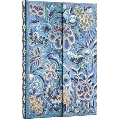 Paperblanks Тефтер Blue Willow, Mini, широки редове, твърда (1570181296)