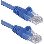 Manhattan RJ45 медна пач корда категория 5e, неекранирана U-UTP PVC CU, синя, Intellinet (15 м) (ICOC-U5EB-150-BL)
