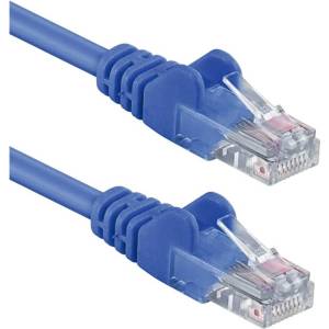 Manhattan RJ45 медна пач корда категория 5e, неекранирана U-UTP PVC CU, синя, Intellinet (15 м) (ICOC-U5EB-150-BL)