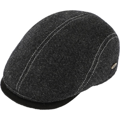 Fiebig Headwear since 1903 pánská zimní bekovka s klapkami na uši šedá