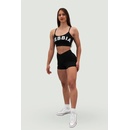 Nebbia šortky s vysokým pásom GYM HERO 582 black