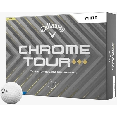 Callaway Chrome Tour Triple Diamond Basic bílé 12 ks